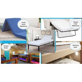 Gilbins Cot Size 30 x 75x8 Sheet Set 4 Piece Fitted Flat 2 Pillowcases, Made of Cotton, Perfect for Camp Bunk Beds/RVs/Guest Beds White