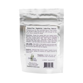 Dakota Free Prairie Mint Foot Scrub 30 gm silver packet Dakota Free Prairie Mint Foot Scrub 30 gm silver packet