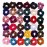 Lovef 7PCS Soft Elegant Velvet Hair Scrunchies Elastic Hair Bands Ties Donut Hair Ponytail Holder Hair Accessories