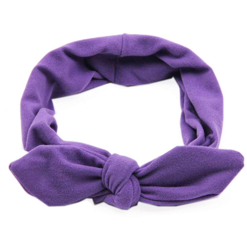 Pop Your Dream Vintage Adults Elastic Headband Bunny Ears Bow Hairband Hair Decor Accessory