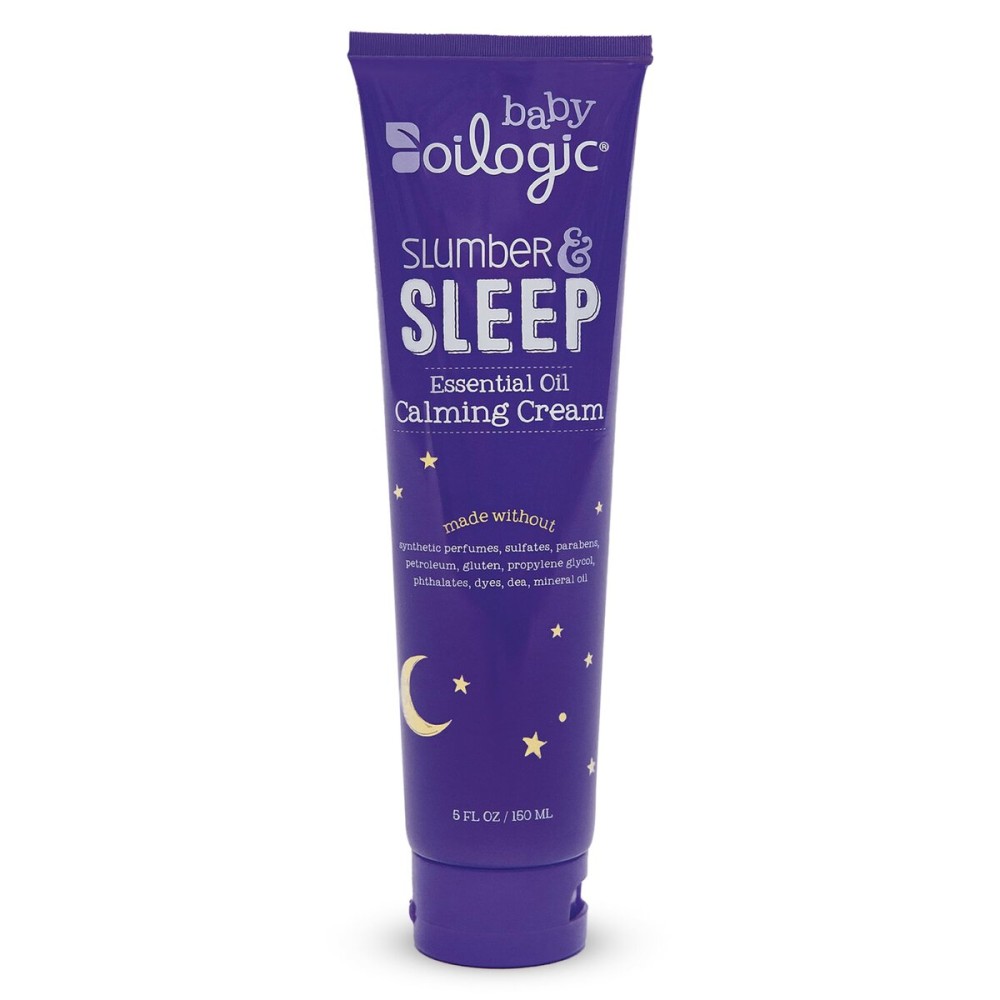 Oilogic Slumber & Sleep Baby Lotion - Gentle Calming Cream with 100% Pure Essential Oils for Smooth & Moisturized Skin - Pediatrician-Tested, Safe for Babies & Toddlers Baby Essentials Skincare