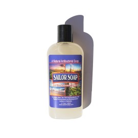 Sailor Soap (4oz) - Lathers in Fresh & Salt Water/Multi-purpose Camp Soap/Biodegradable Outdoor Adventure Soap/Gabriel Correctives Skin Care