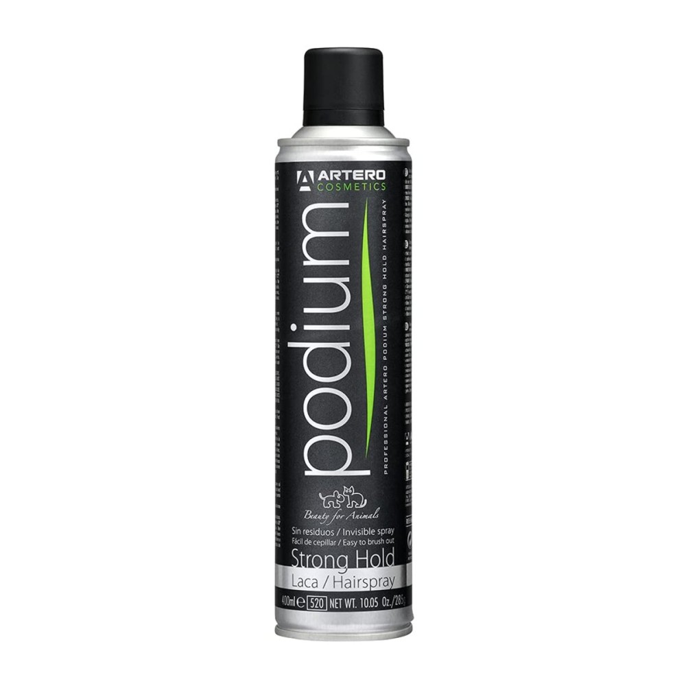 Cosmetics Podium Strong Hold Dog Hairspray 12.55 Ounce