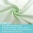 TL Care 100% Natural Breathable Cotton Jersey Knit Fitted Bassinet Sheet, Celery, 15 x 33, Soft Breathable, for Boys and Girls
