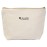 Jules Natural Canvas Makeup Bag With Zipper Closure Go Out And Put Good Things Into The World