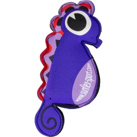 Sunflex Splash Puppies - Floating Neoprene Water Toy Set of Four That Includes 1 Starfish, 1 Turtle, 1 Fish, and 1 Seahorse - Waterproof and UV Resistant Pool Toy