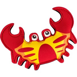 Sunflex Splash Puppies - Floating Neoprene Water Toy Set of Four That Includes 1 Seal, 1 Crab, 1 Octopus, and 1 Jellyfish - Waterproof and UV Resistant Pool Toy