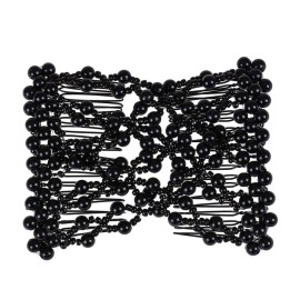 Ruihfas Pack of 3 Awesome Easy Stretching Combs, Hand-beaded Double Combs Hair Clips for Women Girls Ruihfas Pack of 3 Awesome Easy Stretching Combs, Hand-beaded Double Combs Hair Clips for Women Girls