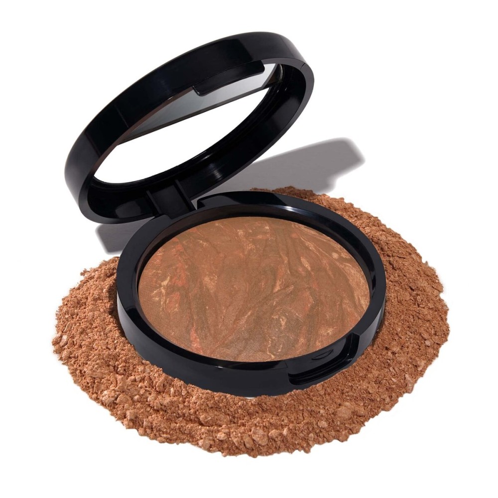 LAURA GELLER NEW YORK Award-Winning Baked Balance-n-Brighten Color Correcting Powder Foundation - Toffee - Buildable Light to Medium Coverage - Demi-Matte Natural Finish LAURA GELLER NEW YORK Award-Winning Baked Balance-n-Brighten Color Correcting Powder Foundation - Toffee - Buildable Light to Medium Coverage - Demi-Matte Natural Finish