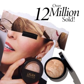 LAURA GELLER NEW YORK Award-Winning Baked Balance-n-Brighten Color Correcting Powder Foundation - Toffee - Buildable Light to Medium Coverage - Demi-Matte Natural Finish LAURA GELLER NEW YORK Award-Winning Baked Balance-n-Brighten Color Correcting Powder Foundation - Toffee - Buildable Light to Medium Coverage - Demi-Matte Natural Finish