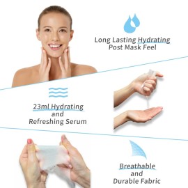 My Beauty Diary-Black Pearl Brightening Facial Mask, Intense Brightening and Ulta Hydrating, Rich Nutrition to Revitalize Dull Skin (8 Combo Pack)