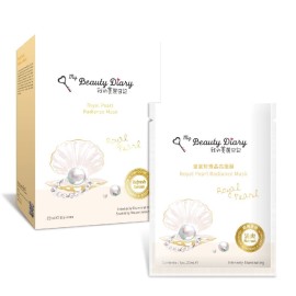 My Beauty Diary-Royal Pearl Radiance Facial Mask, Hydrating and Brightening Collagen Essence Face Sheet Mask for Normal and Dull Skin Condition(8 Combo Pack) My Beauty Diary-Royal Pearl Radiance Facial Mask, Hydrating and Brightening Collagen Essence Face Sheet Mask for Normal and Dull Skin Condition(8 Combo Pack)