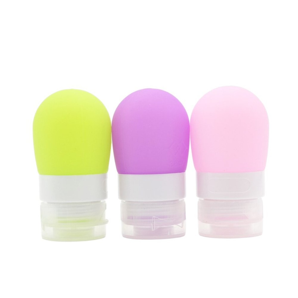 Mziart Portable Soft Silicone Travel Bottles Travel Containers(1.3OZ, Pack of 3) Mziart Portable Soft Silicone Travel Bottles Travel Containers(1.3OZ, Pack of 3)