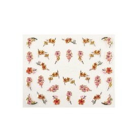 Asian Inspired Nail Art Self-Adhesive Stickers Nail Decals, Set of 6