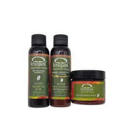 KERARGANIC - Formaldehyde-Free Organic Keratin Treatment Set - 2 Oz Natural Ingredients for Straight Silky Smooth Hair Keratin Complex Smoothing Hair Treatment Kit KERARGANIC - Formaldehyde-Free Organic Keratin Treatment Set - 2 Oz Natural Ingredients for Straight Silky Smooth Hair Keratin Complex Smoothing Hair Treatment Kit