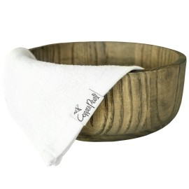 Copper Pearl 6 Ultra Soft Baby Bath Washcloths Premium Large Soft Darling (Pink/White) 11 x 11 Towels