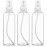 Spray Bottles, 8.5oz/250ml Plastic Spray Bottles, Clear Empty Fine Mist with Cap for Essential Oils, Perfumes, Refillable Liquid Containers (3 Pack)