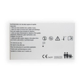 Blephaclean 40 Sterile Eyelid Wipes For Blepharitis by Blephaclean