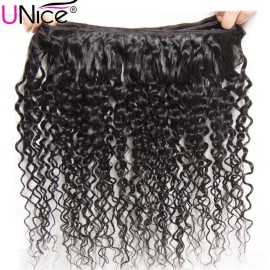 UNICE Human Hair Bundles Curly 18 20 22 inch 100% Unprocessed Malaysian Virgin Weave 3 Bundle Real Natural Black Human Hair Extensions 1B Natural Black Color for Women UNICE Human Hair Bundles Curly 18 20 22 inch 100% Unprocessed Malaysian Virgin Weave 3 Bundle Real Natural Black Human Hair Extensions 1B Natural Black Color for Women