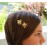 Missgrace 2PCS Exquisite Gold Bee Hairpin Side Clip Hair Accessories Bridal Hair Accessories
