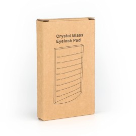 G2PLUS Glass False Lash Holder, 4\'\' x 2\'\' x 0.4\'\'Lash Pallet for Lash Extensions, 2-in-1 Crystal False Lashes Adhesive Glue Pallet Holder for Eyelash Extensions G2PLUS Glass False Lash Holder, 4\'\' x 2\'\' x 0.4\'\'Lash Pallet for Lash Extensions, 2-in-1 Crystal False Lashes Adhesive Glue Pallet Holder for Eyelash Extensions