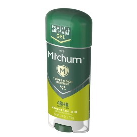 Mitchum Advanced Gel Anti-Perspirant & Deodorant, Mountain Air 3.4 oz (Pack of 12)