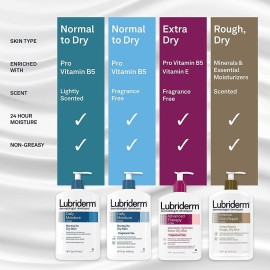 Lubriderm Daily Moisture Lotion For Normal To Dry Skin 6oz Pack of 3 Lubriderm Daily Moisture Lotion For Normal To Dry Skin 6oz Pack of 3
