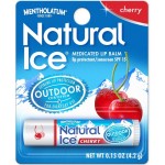 Mentholatum Natural Ice Lip Balm Cherry SPF 15 1 Each (Pack of 6)