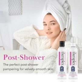 Theraplex Clear Emollient Lotion (8 oz) - No Parabens or Preservatives, Noncomedogenic and Hypoallergenic, Fragrance Free, Dermatologist recommended (2 Pack - Pour)