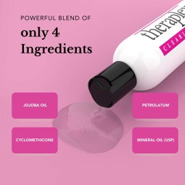 Theraplex Clear Emollient Lotion (8 oz) - No Parabens or Preservatives, Noncomedogenic and Hypoallergenic, Fragrance Free, Dermatologist recommended (2 Pack - Pour)