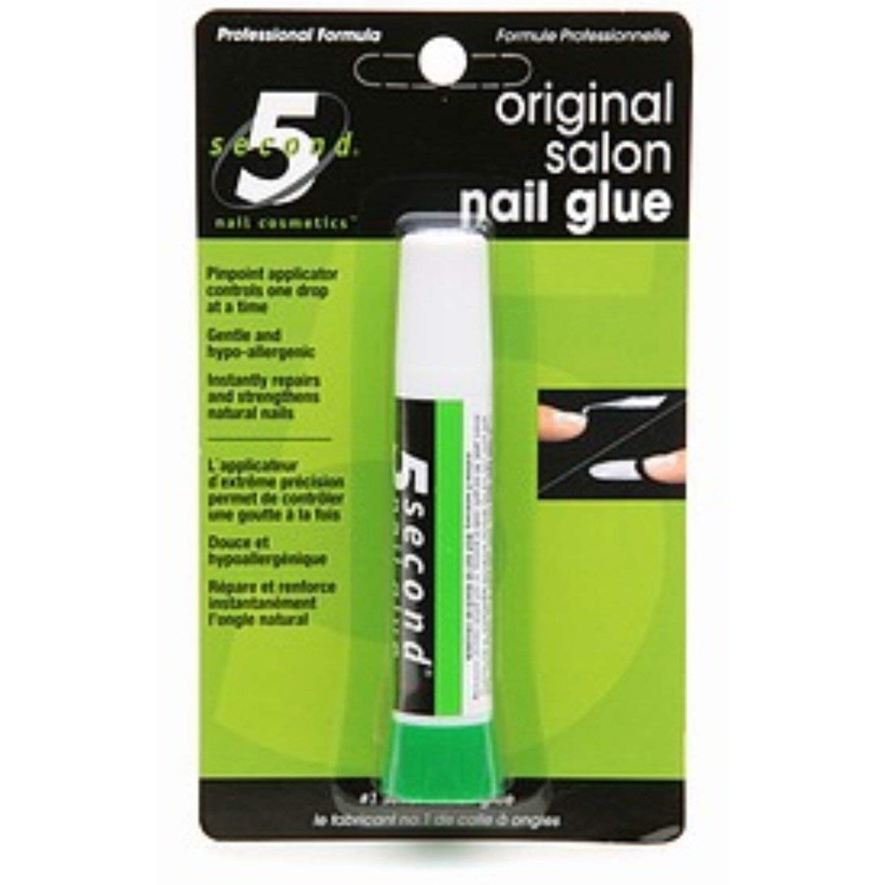 5 Second Salon Nail Glue 0.07 oz (Pack of 2) 5 Second Salon Nail Glue 0.07 oz (Pack of 2)