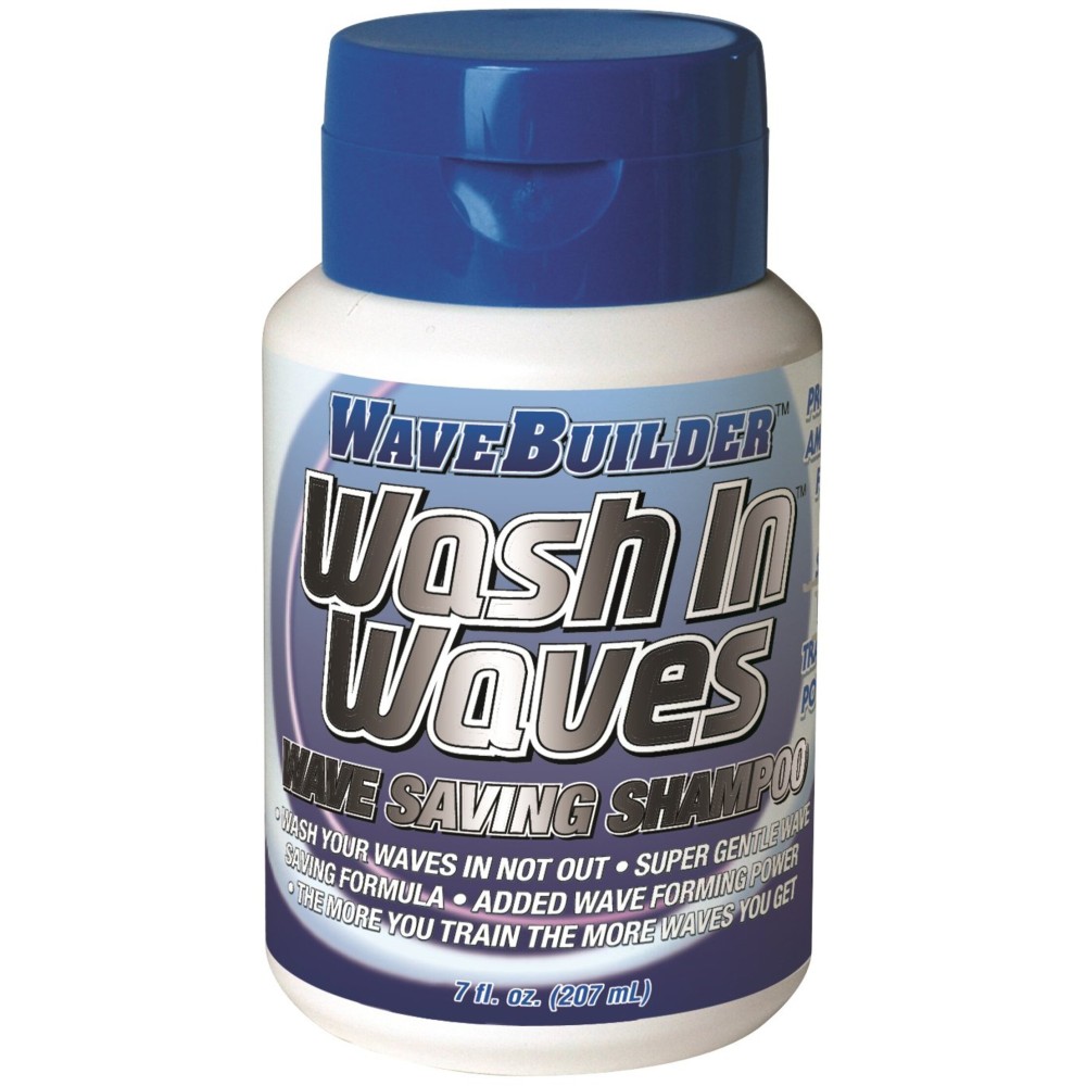 WaveBuilder Wash In Waves Shampoo, 6.9 oz (Pack of 2) WaveBuilder Wash In Waves Shampoo, 6.9 oz (Pack of 2)