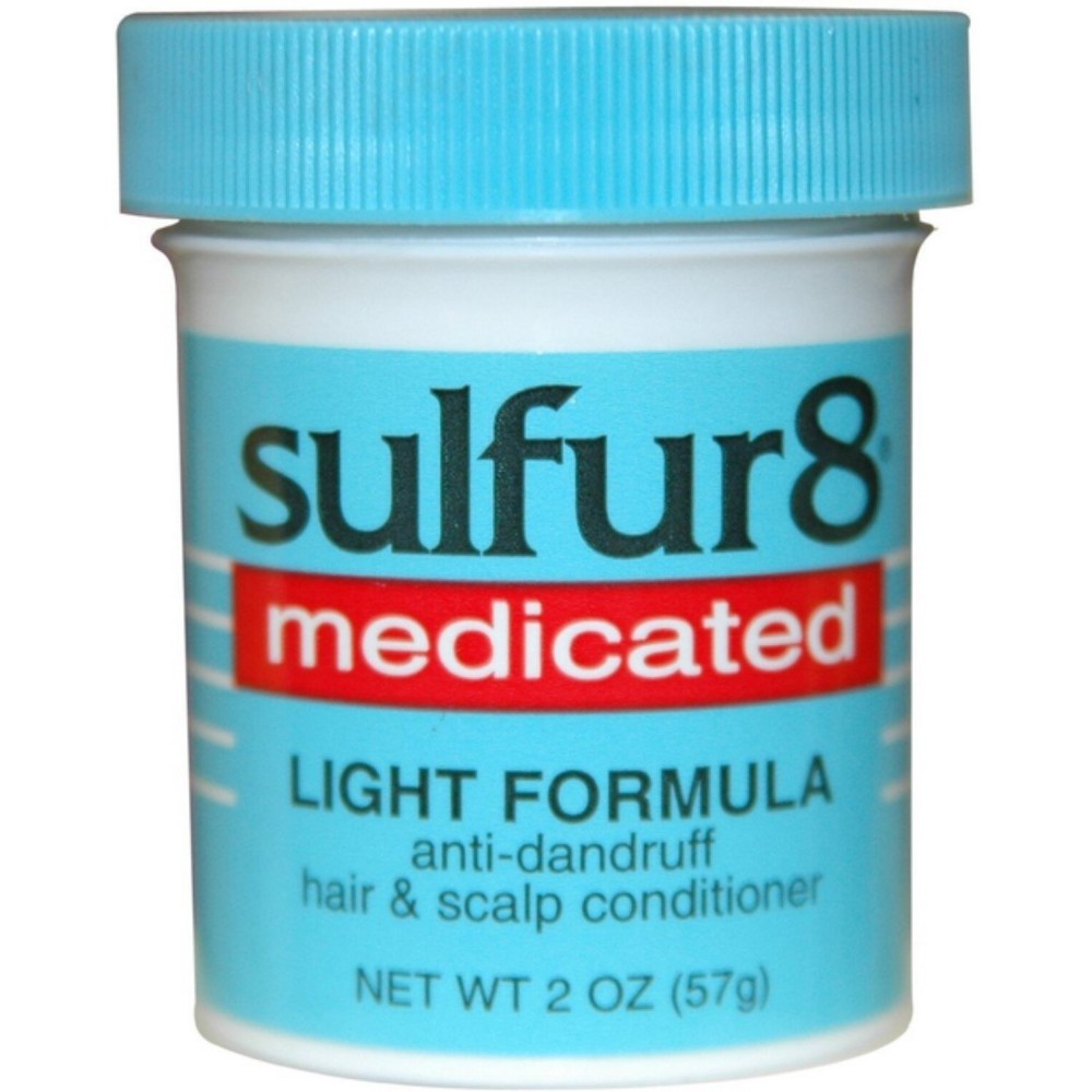 Sulfur8 Medicated Light Formula Anti-Dandruff Hair & Scalp Conditioner, 2 oz (Pack of 2)