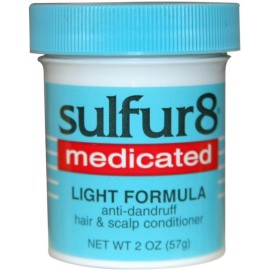Sulfur8 Medicated Light Formula Anti-Dandruff Hair & Scalp Conditioner, 2 oz (Pack of 2) Sulfur8 Medicated Light Formula Anti-Dandruff Hair & Scalp Conditioner, 2 oz (Pack of 2)