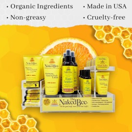 The Naked Bee Gel Cleanser Facial Wash (5.5 oz) Hydrating & Moisturizing - Daily Gel Cleanser Face Wash for All Skin Type with Orange Blossom Honey