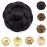 Funyn Synthentic Hair Bun Donut Braided Hair Chignon Hairpieces Accessories Large Size(1003)