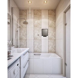 Ace Fog Resistant Shower Mirror, Black (1954984) Ace Fog Resistant Shower Mirror, Black (1954984)