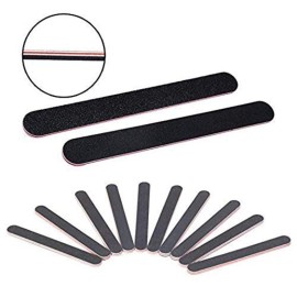 New8Beauty Nail Files Emery Board 12-Pack (100/180 Grit) - Nail Buffering Files New8Beauty Nail Files Emery Board 12-Pack (100/180 Grit) - Nail Buffering Files