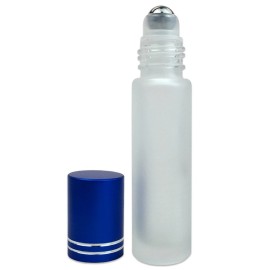 Beauticom Glass Roll on Bottle 10ml ~ 1/3 oz with Metal Cap, Stainless Steel Roll Balls for Essential Oil, Aromatherapy, Perfume, Lip Gloss, Lip Balm (BLUE) (6 Bottles per order) Beauticom Glass Roll on Bottle 10ml ~ 1/3 oz with Metal Cap, Stainless Steel Roll Balls for Essential Oil, Aromatherapy, Perfume, Lip Gloss, Lip Balm (BLUE) (6 Bottles per order)