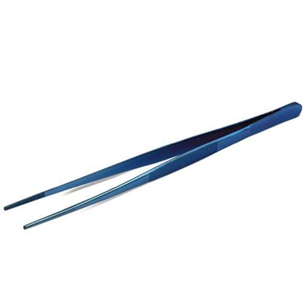 JB Prince Blue Straight Tip Tweezer 10 inches JB Prince Blue Straight Tip Tweezer 10 inches