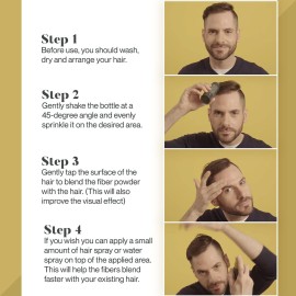 Alfy Hair Fibers for Thinning Hair - Premium-Grade Keratin Hair Building Fibers for Men and Women - Hair Thickening Fibers to Help Conceal Existing Bald Spots - (28g, Auburn) Alfy Hair Fibers for Thinning Hair - Premium-Grade Keratin Hair Building Fibers for Men and Women - Hair Thickening Fibers to Help Conceal Existing Bald Spots - (28g, Auburn)