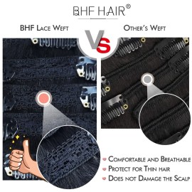 18Clip in Remy Human Hair Extensions Double Weft Thick to Ends Off Black(1B) 6Pieces 70Grams/2.45oz 18Clip in Remy Human Hair Extensions Double Weft Thick to Ends Off Black(1B) 6Pieces 70Grams/2.45oz