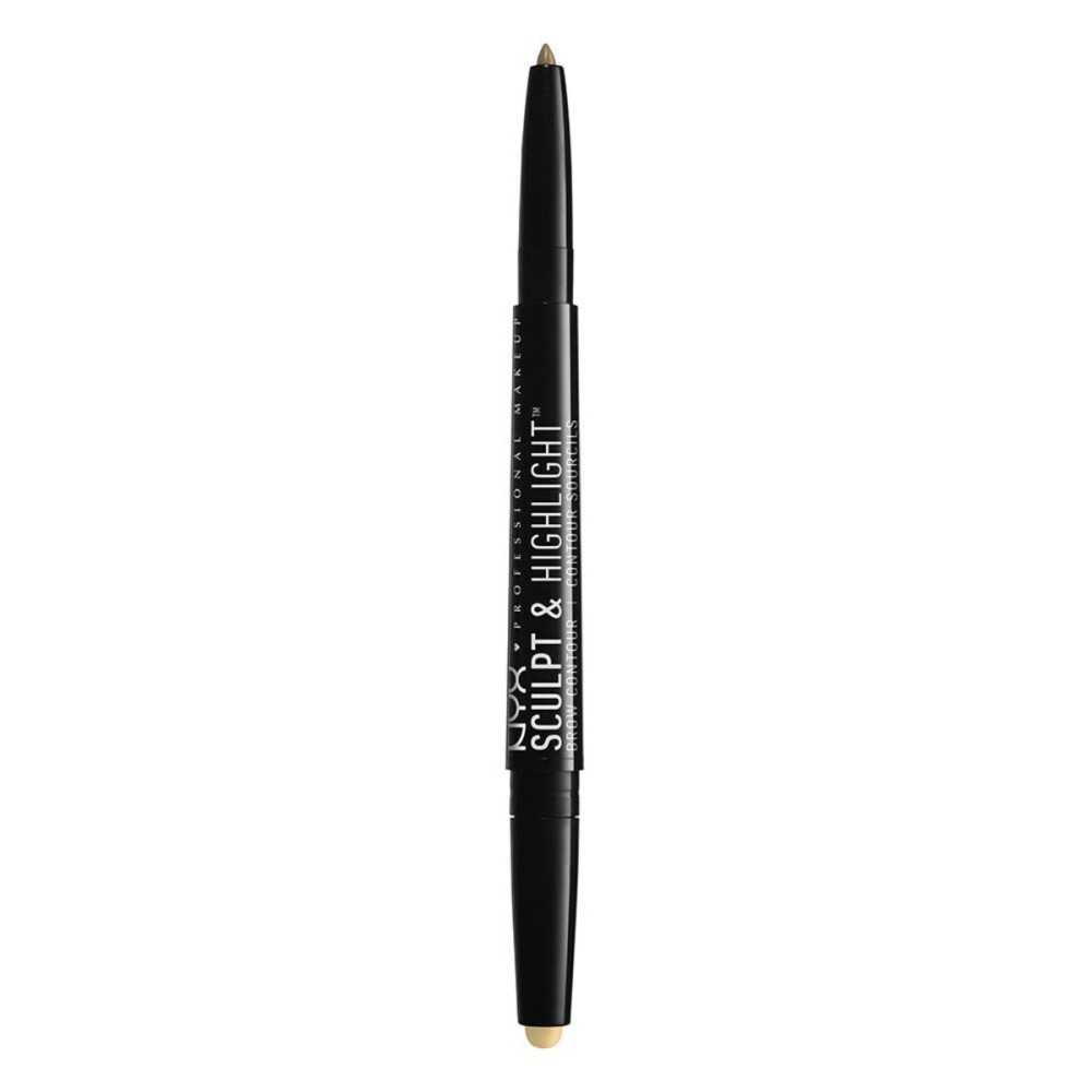 NYX PROFESSIONAL MAKEUP Sculpt and Highlight Brow Contour, Eyebrow Pencil, Blonde Ivory NYX PROFESSIONAL MAKEUP Sculpt and Highlight Brow Contour, Eyebrow Pencil, Blonde Ivory