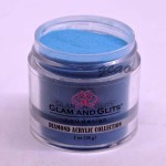 Glam Glits Acrylic Powder 1 oz Deep Blue DAC84