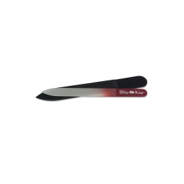 Bliss Kiss Simply Crystal Nail File - Large - Czech Glass - with case and Sleeve