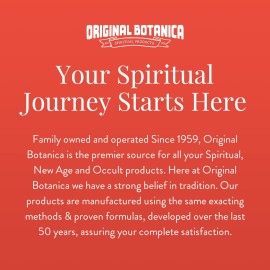 Original Botanica Bath and Floor Wash Spiritual Cleansing Negative Energy Protection Herb Purification, 8oz (Commanding Bath)