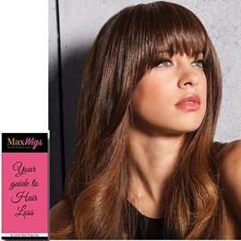 Clip in Bangs Color R14/88H GOLDEN WHEAT - Hairdo Extensions 9.5 Length Heat Friendly Synthetic Hairpiece Add Bang Fringe
