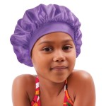 Donna Premium Collection Kids Comfort Band Bonnet Purple 11231