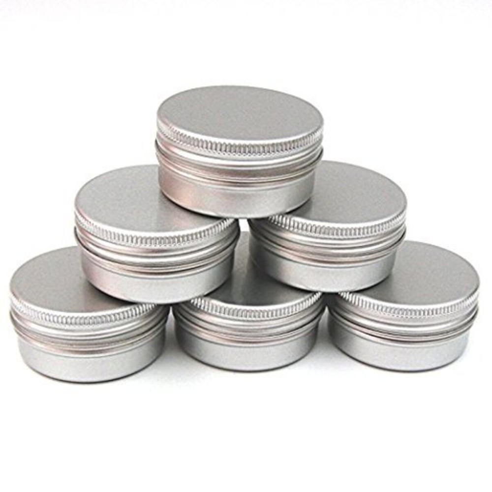 CTKcom 1/2-Ounce Metal Steel Tins Screw Top Flat Aluminum Silver Slide Round Tin Containers,1/2-Ounce Metal Steel Tin For Lip Balm,Crafts,Cosmetic,Candles,Travel Storage Kit (Pack of 10) CTKcom 1/2-Ounce Metal Steel Tins Screw Top Flat Aluminum Silver Slide Round Tin Containers,1/2-Ounce Metal Steel Tin For Lip Balm,Crafts,Cosmetic,Candles,Travel Storage Kit (Pack of 10)