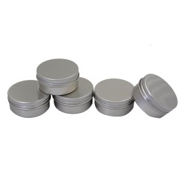 CTKcom 1/2-Ounce Metal Steel Tins Screw Top Flat Aluminum Silver Slide Round Tin Containers,1/2-Ounce Metal Steel Tin For Lip Balm,Crafts,Cosmetic,Candles,Travel Storage Kit (Pack of 10) CTKcom 1/2-Ounce Metal Steel Tins Screw Top Flat Aluminum Silver Slide Round Tin Containers,1/2-Ounce Metal Steel Tin For Lip Balm,Crafts,Cosmetic,Candles,Travel Storage Kit (Pack of 10)